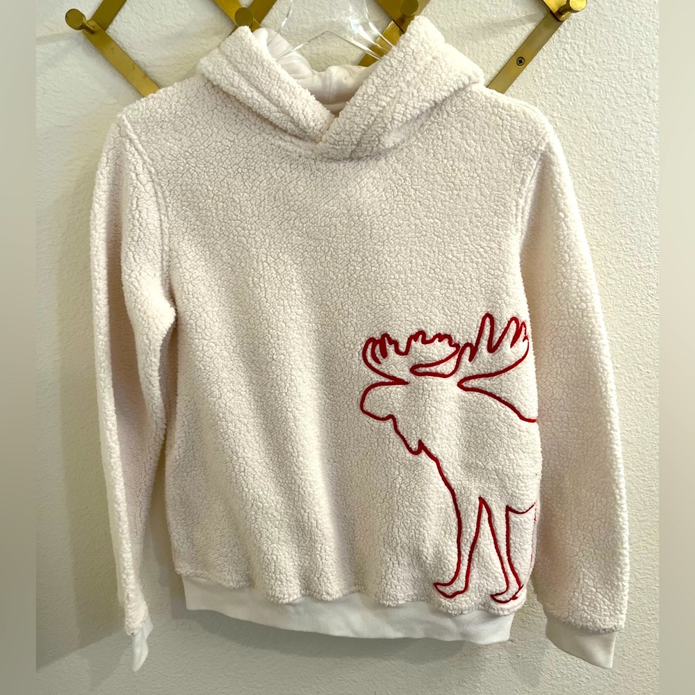 NWOT Abercrombie Kids Sherpa Hoodie 15/16